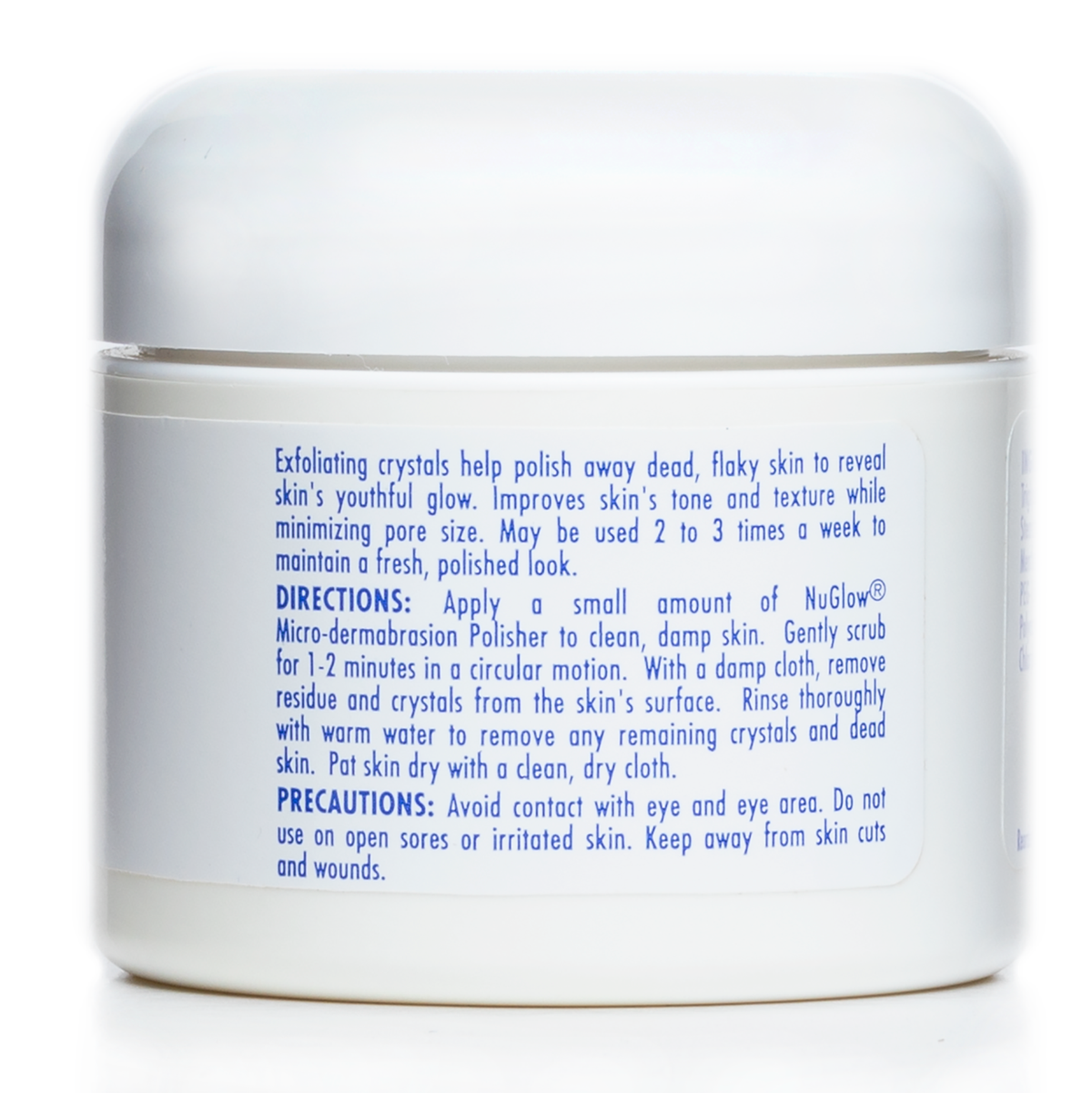 NuGlow Skincare Microdermabrasion Polisher