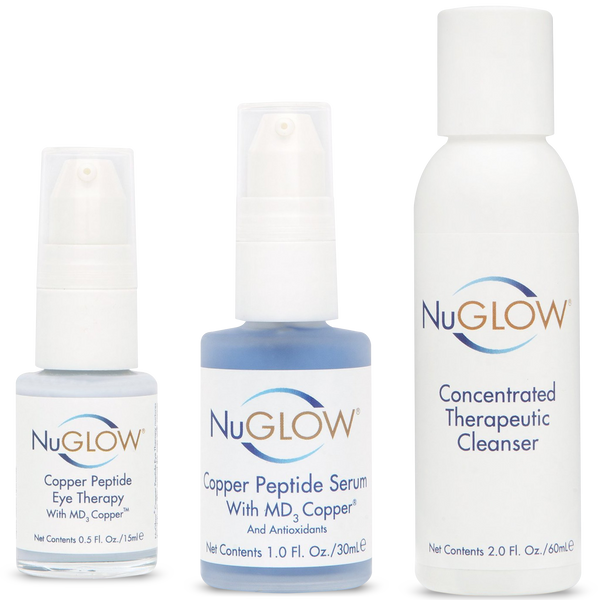 NuGlow Skincare 3-Piece TLC Basic Kit with Therapeutic Cleanser